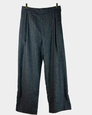 Baggy Pin-Striped Trousers