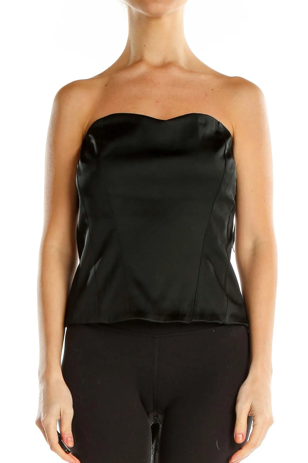 Black Chic Corset Top