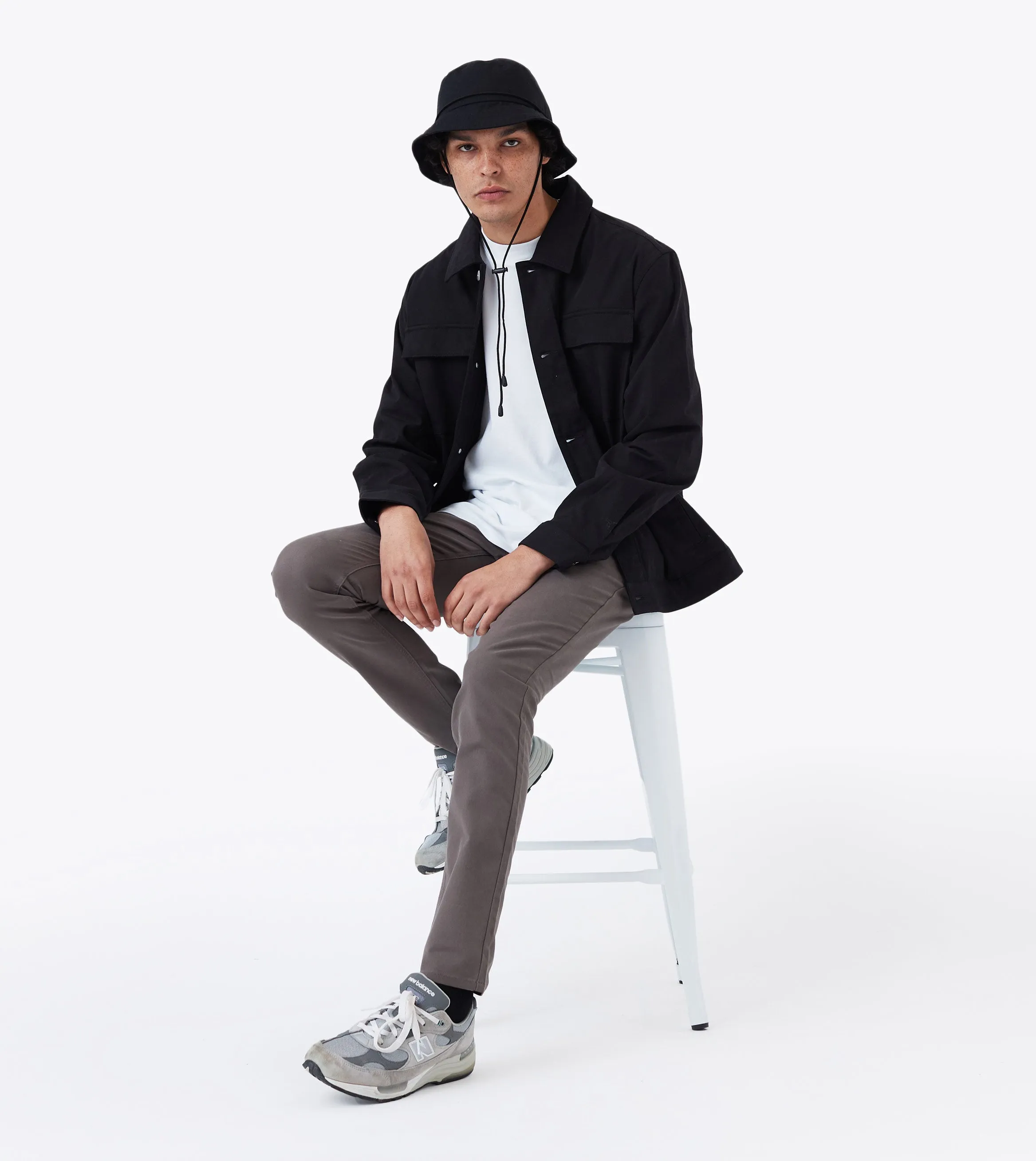 Canvas Work Jacket Black