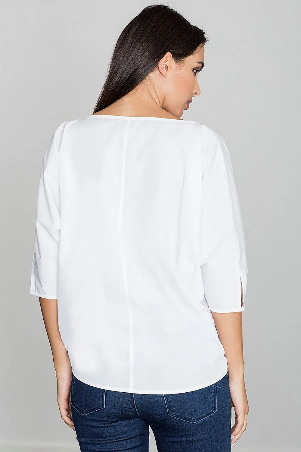 Chic Stitched Blouse by Figl