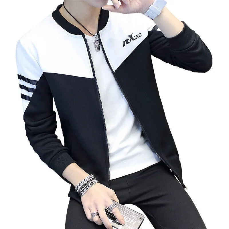 Four Seasons Men Trendy Youth Thin Korean Student Stylish Slimming  Jacket