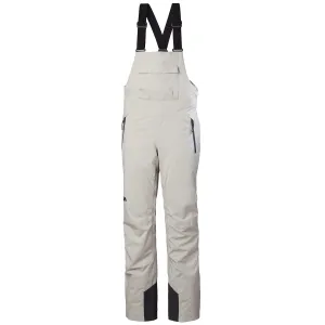 Helly Hansen Legendary Insulated ski pants with suspenders, gray