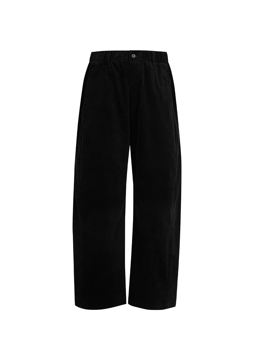 Pants / JNBY Relaxed Cotton Wide-leg Pants