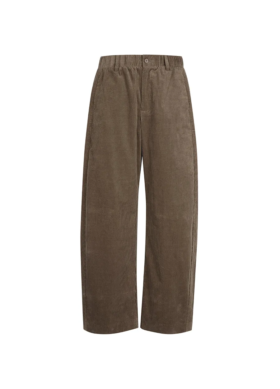 Pants / JNBY Relaxed Cotton Wide-leg Pants