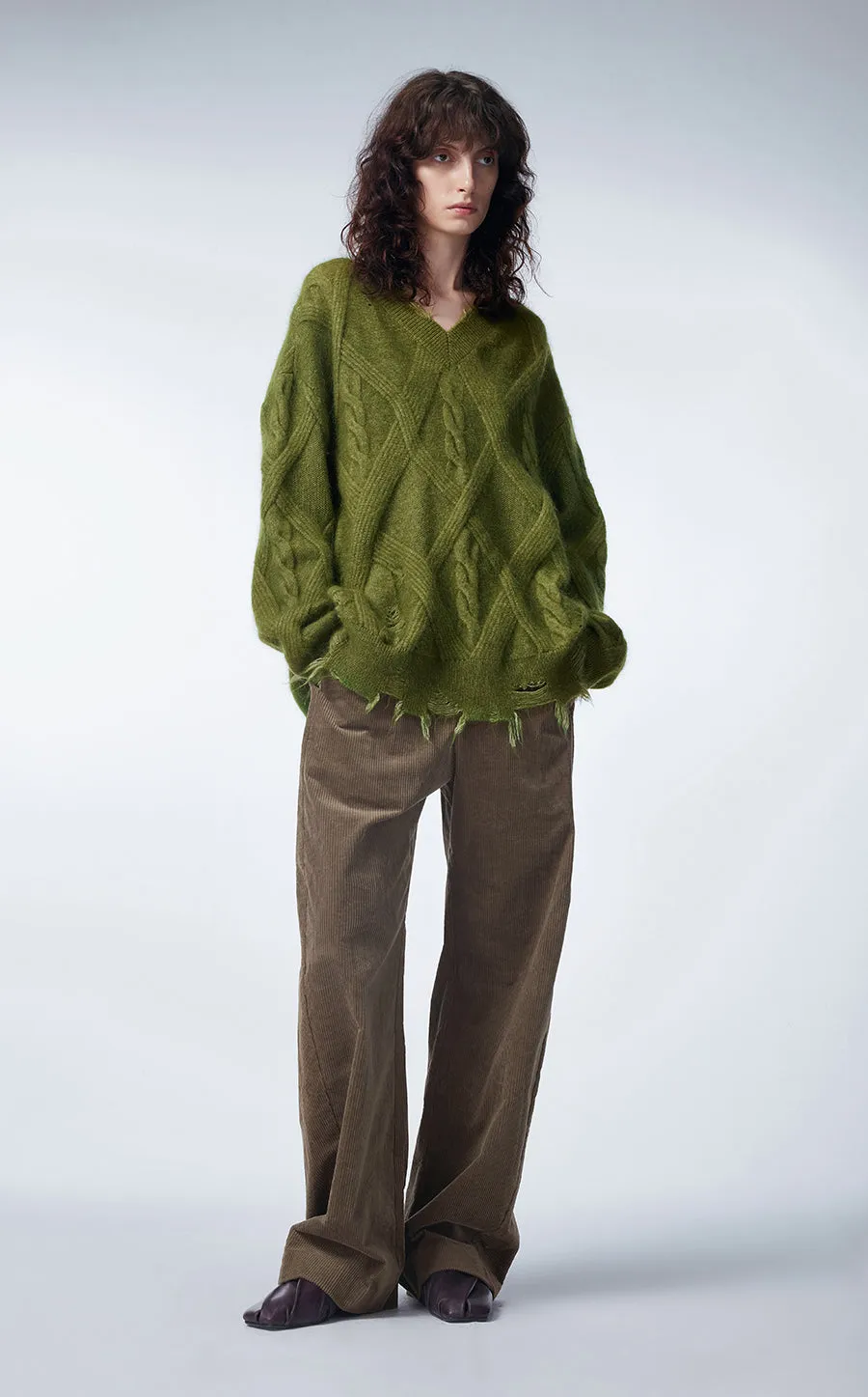 Pants / JNBY Relaxed Cotton Wide-leg Pants