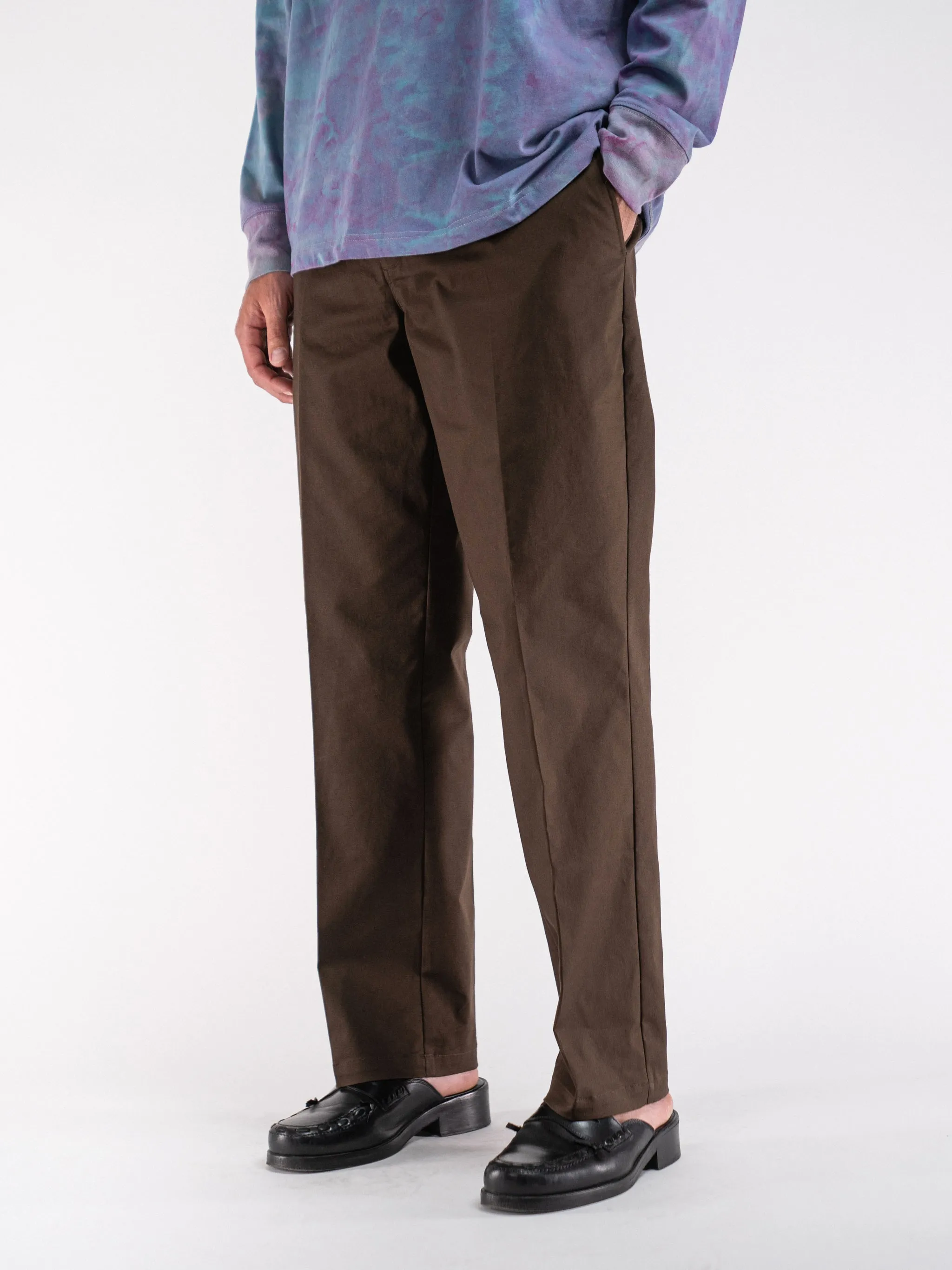 Relaxed Fit Chino Pant Demitasse