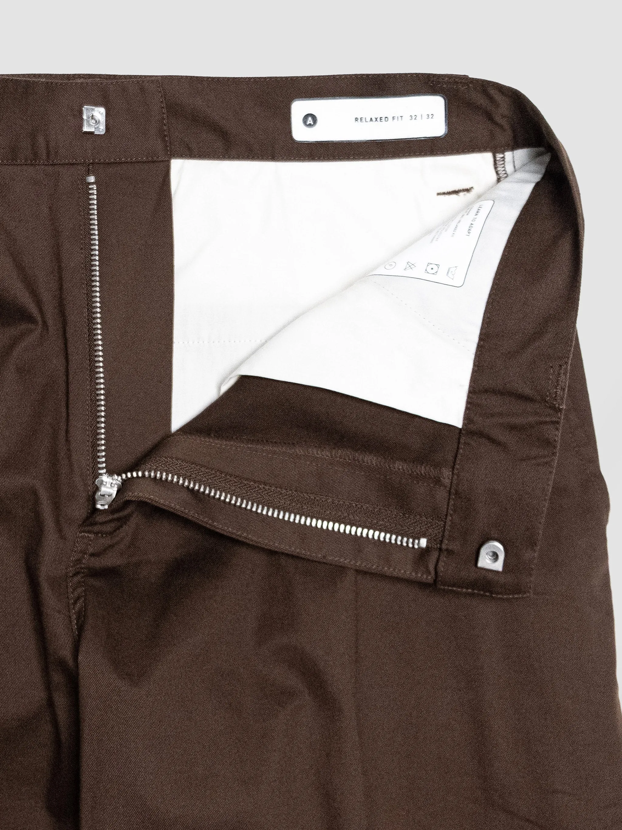 Relaxed Fit Chino Pant Demitasse