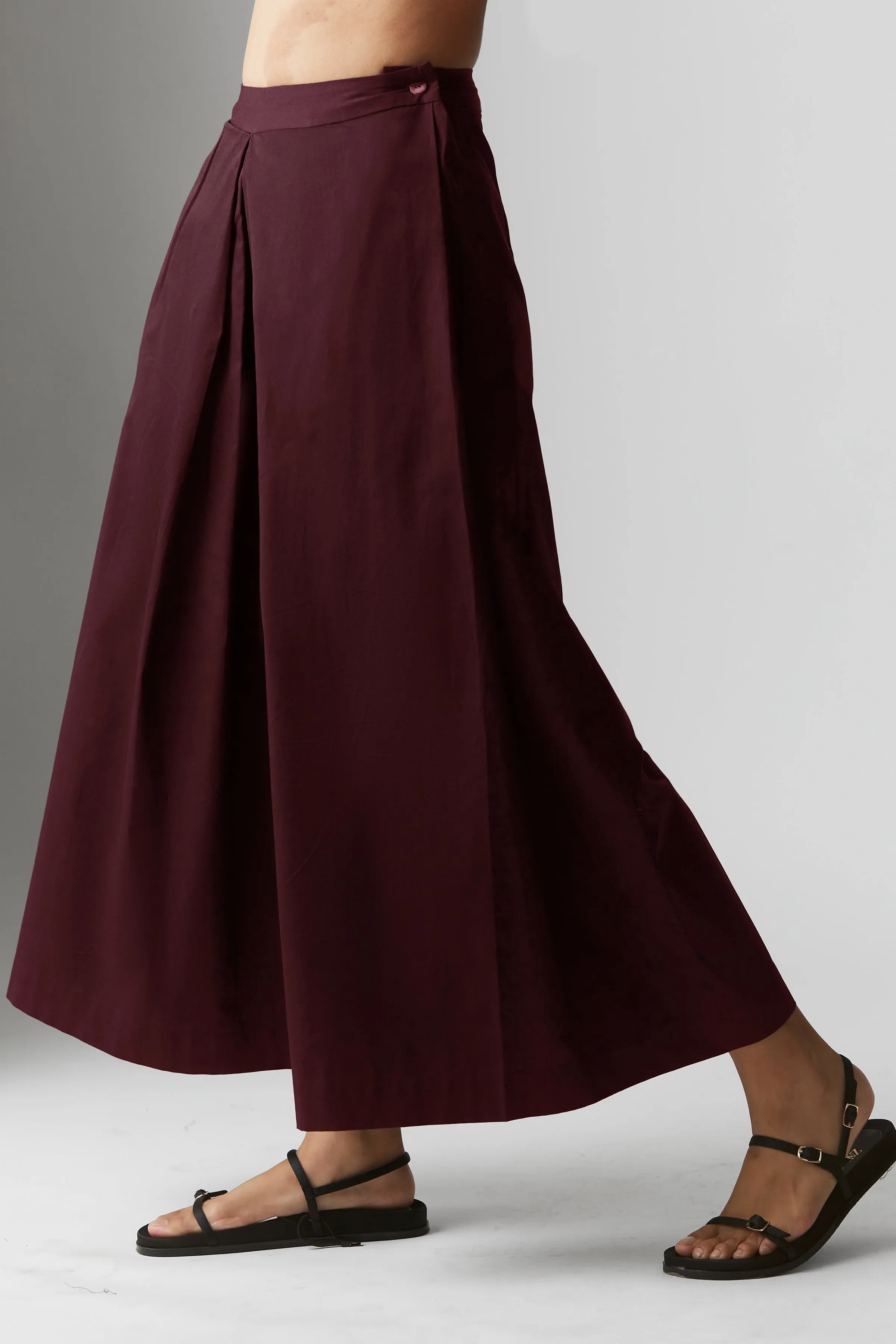 Relaxed Weekend Pants : Merlot