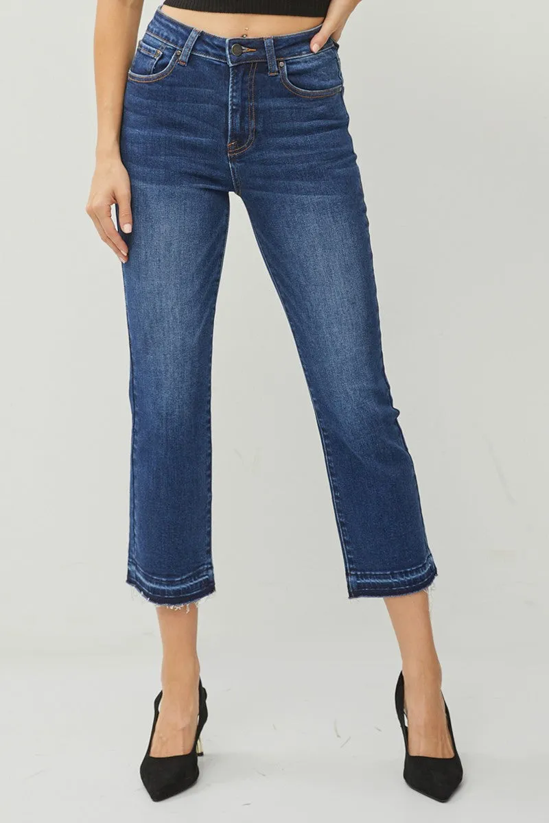 Risen Jeans - High Rise Relaxed Straight Jeans - RDP5579