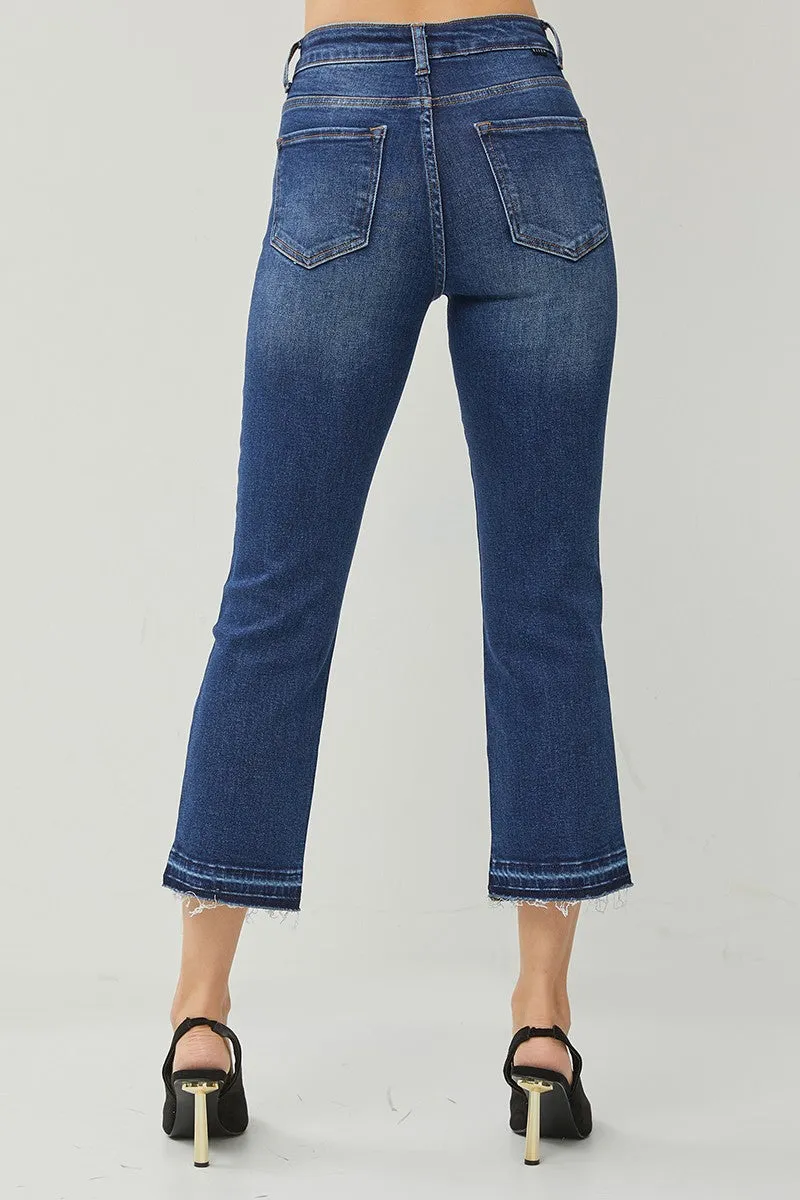 Risen Jeans - High Rise Relaxed Straight Jeans - RDP5579