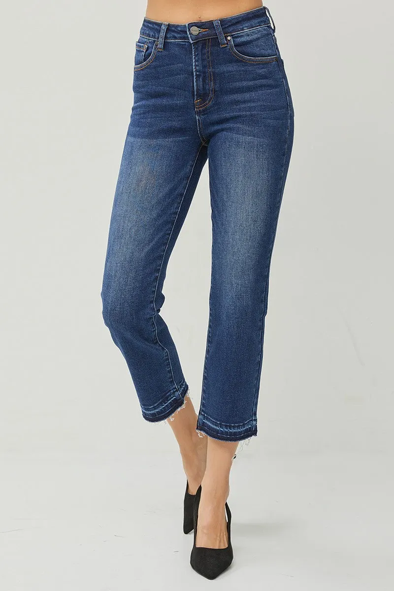 Risen Jeans - High Rise Relaxed Straight Jeans - RDP5579