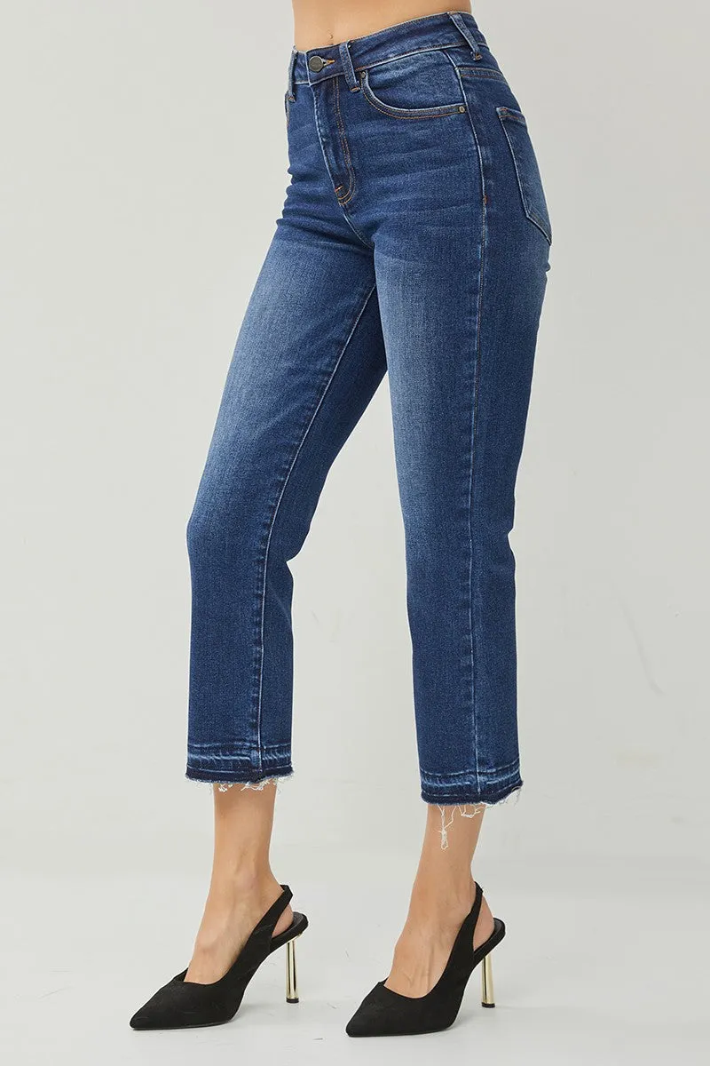 Risen Jeans - High Rise Relaxed Straight Jeans - RDP5579