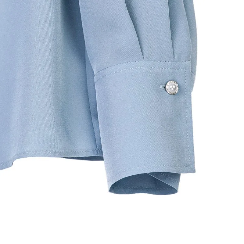 Sapphire Blouses with One Pocket