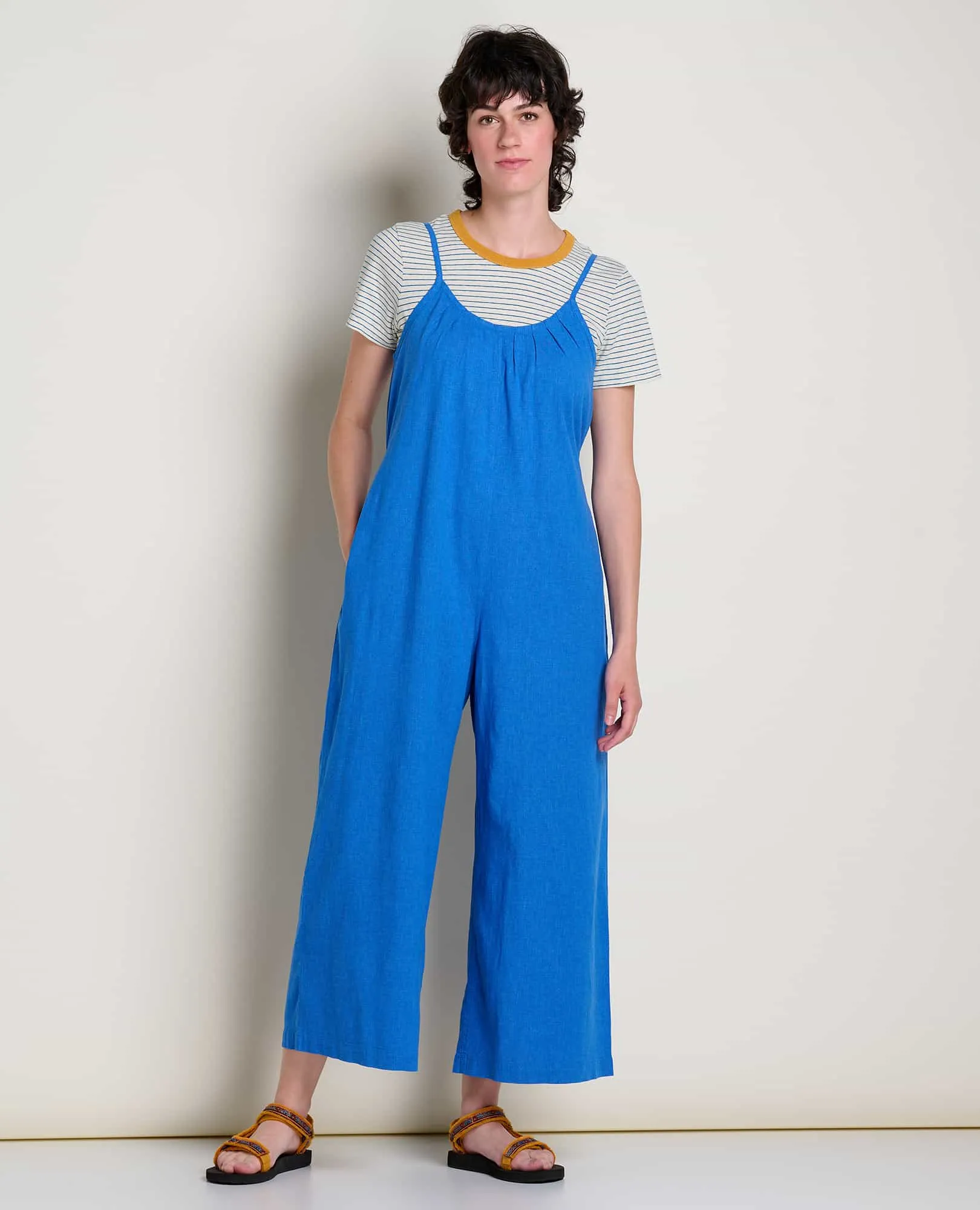 Taj Hemp Strappy Jumpsuit