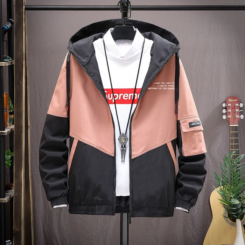 Trendy Slim Look Stylish Mix Colours Jacket Tops Outerwear