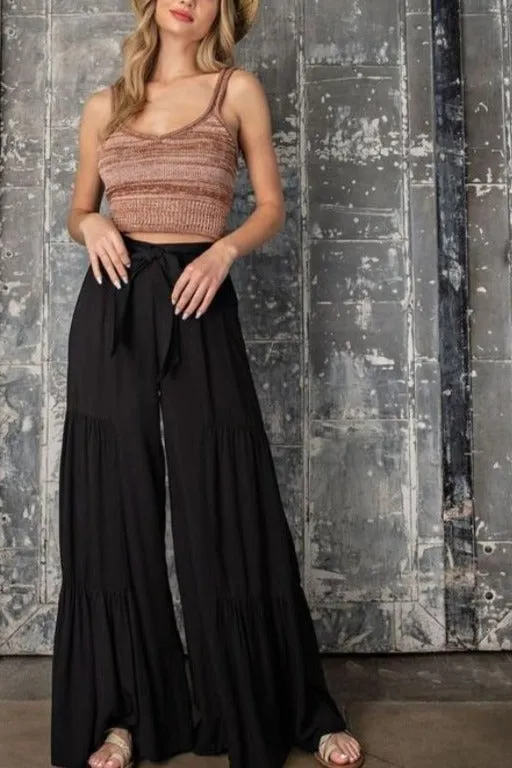 TWIN RELAXED FIT HIGH WAIST PANTS