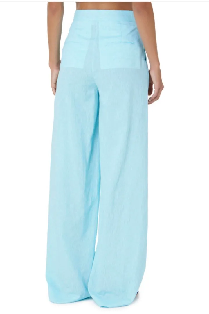 Vivetta - Linen Pant: Blue